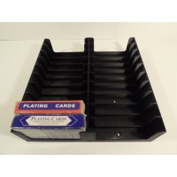 Tray for 20 Playing/Poker card decks (2x10)
